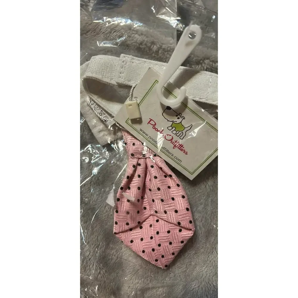 Pooch outfitters pink Elliot shirt collar